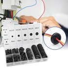 170pcs Rubber Grommet Assortment Kit Set Firewall Hole Electrical Wiring Gasket