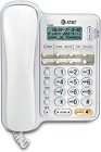 At t Cl2909 Corded Phone With Speakerphone And Caller Id call Waiting  White 