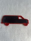 Vntg Coca Cola Van Magnet 3 75   x 1 5   