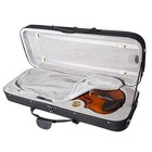 Sky High Quality 15 5  -16 viola Case Lightweight With Hygrometer Black grey 