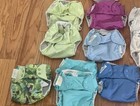 18 Nice Bumgenius Reusable Diapers Lot W inserts swim  Overnight   Changing Pad