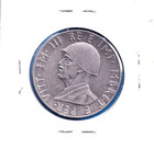 1939r Albania 2 Lek  km-32  Staineless Steel  italian Occupation   Metallic