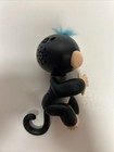 Fingerlings Interactive Baby Monkey Finn Black W Blue Hair Wowwee 2016