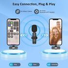 Lavalier Microphone Wireless Audio Video Recording Mini Mic For Android   Iphone