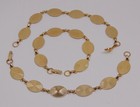 3 Gold Tone Bracelet Blanks  Forms With 6 Oval Pads 20mm X 15mm    3 4  X 5 8 