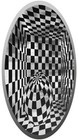 Rare  100pcs  Awarded Chad Illusion Room V2 Silver Coin 200 Francs 2023 Optical