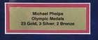 Michael Phelps Olympic Signed 8x10 Professionally Framed W psa Dna   Bas 