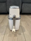 Swing-a-way 1950s Vintage Table Hand Crank Ice Crusher White
