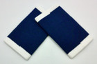 Nike Stealth Doublewide Wristbands Court Logo Midnight Navy white