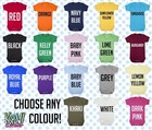 Custom Personalised Baby Grow Body Suit Sleep Vest Romper Gift-choose Text logo1