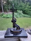 Challenge No  1 Bench Mount Cast Iron Eyelet Press Riveter - Patd Jan 14  1902
