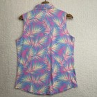 Sunday Swagger Maldives Vest Multicolor Women s Performance Stretch Size M