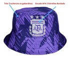 Gorro Seleccion Argentina  Afa 3 Estrellas  Bordado  Bucker Hat  Piluso
