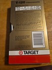 Sealed Blank Target T-120 Hq Vhs Video Cassette