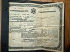 Certificate Of Naturalization Usa 1926 Usa Nj Citizenship