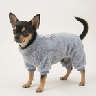Dog Winter Clothes Warm Pet Jumpsuit Four Legs Down Overalls Flannel Coat Puppy