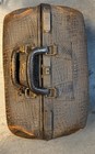 Antique Genuine Walrus Leather Docter s Bag Suitcase  649 Genuine Walrus 18   