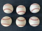 Rawlings Official Practice Major League Baseballs Mlb Manfred 1 2 Dozen - Qty 6
