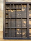 Antique Hamilton Mfg  Co  Wood Printer Type Set Drawer Tray 32  X 16 5 
