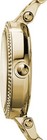 Michael Kors Mk5784 Parker Gold Logo Crystal Pave Women s Watch