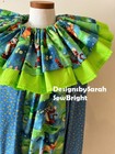 Blue Pooh Bear Handmade Adult Clown Costume Size L Xl Halloween Birthday New
