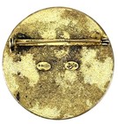 Vintage Disney Lion King Remember Who You Are Brass Pin Simba Lion Crest Brooch