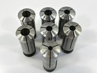5c Collets 5 16  5 8  15 32  X 3 45 64  X 2   Used Collet Lot Of 7pcs