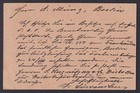 Latvia 1918  Pre-stamped Postcard Mi  p3  Ober Ost Wwi  From Riga Censored