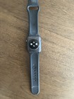 Apple Watch Series 3 38mm Space Gray Aluminum Case With Black Sport Band