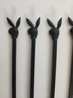 10 Original Vintage Playboy Club Bunny Swizzle Sticks Drink Stirrers