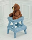 Miniature Dollhouse  polymer Teddy  Bear  Miniature  Figurine