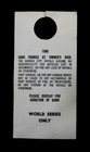 Original 1980 Kansas City Royals World Series Parking Pass