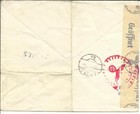 Slovakia Sc 3  c7  c2-zilina 13 xi 42-registered label wwii Censor vienna