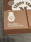 Max Mara Teddy Ten Coloring Book W  Stickers - Vip Gift - New  Fast Ship 