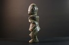 African Tribal Figure Carved Wood Statue Dark Primitive Ethnic Decor-g5792