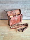Swiss Army Leather Bag Folding Vintage Military Officer Medic Paramedic Ww2 Ww1