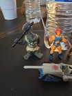 Vintage Kidworks Mini Thundercats Action Figures Lion-o Lot Of 4 W  Weapons