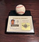 San Francisco Giants  Juan Marichal  Signed Thumbprint Baseball  Beckett Auth