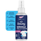 Downy Wrinkle Releaser And Refresher Fabric Spray  Fresh Scent  Travel Size  4pk
