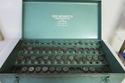 Ward Machinery Punch-dies With Metal Holder Box 1 To 56 Punch dies