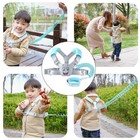 2 In 1 Reflective Toddler Leash For Kids Safety Walking Harness For Toddlers