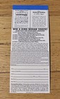 Chicago Bulls 1994 Playoffs Ticket Stub Unused Full Ticket Nba Home Game H 