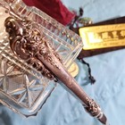 Grand Baroque Sterling Silver Handle Ladle  Glossy Finish  158 69g Wallace Brand