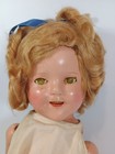 Vintage 30s Ideal Shirley Temple Composition 17  Doll Repair 