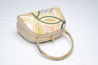 Dear Vanilla Japanese Kimono Silk Handbag Purse Vintage Authentic Made Japan