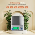 Polit Digital Kitchen Scale  Commercial Grade For Baking  30lb 13kg   Stainle   