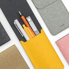 Leather Pencil Pouch  Pen Bag For Three Fountain  Ballpoint   Rollerball Pens  S