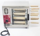 110v Chimney Cake Roll Oven Make Cooking Food Machine Bread Kitchen Baking