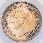 Canada 1942 25 Cents Quarter Silver Coin - Pcgs Ms-65