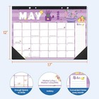 Desk Calendar 2026 17x12  18 Months  Apr  2026 17 x12  apr 2026-sep 2027  Cute